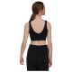 Adidas Γυναικείο μπουστάκι Essentials 3-Stripes Crop top with removable pads